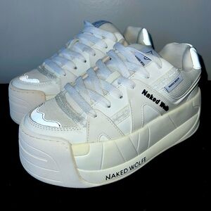 NAKED WOLFE PLATFORM SNEAKERS